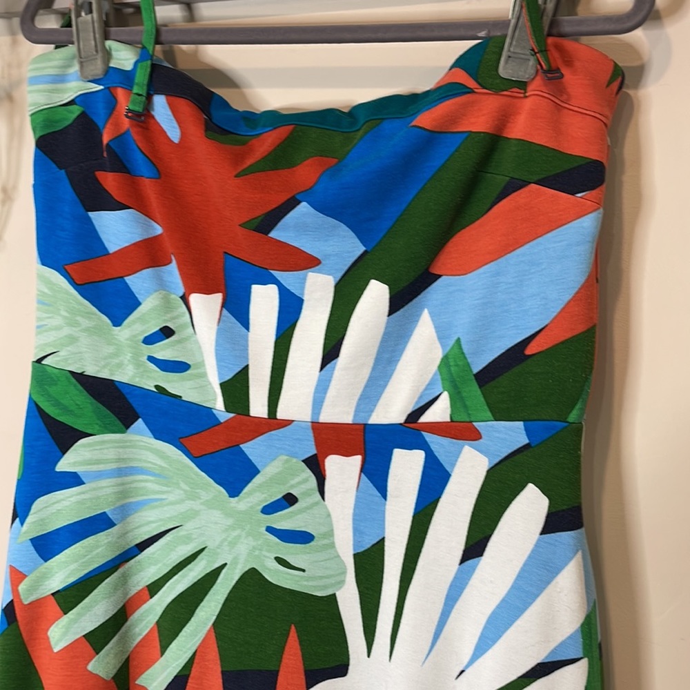 💓Size 12 VIBRANT TROPICAL PRINT SUNDRESS - Picture 2 of 11